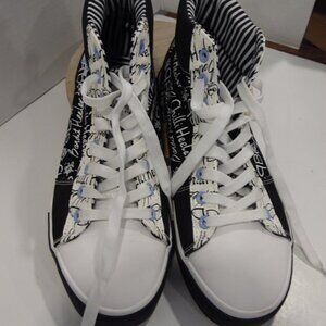 Bluey Themed Adult High-Top Sneakers by Ground Up Unisex Size 9.5